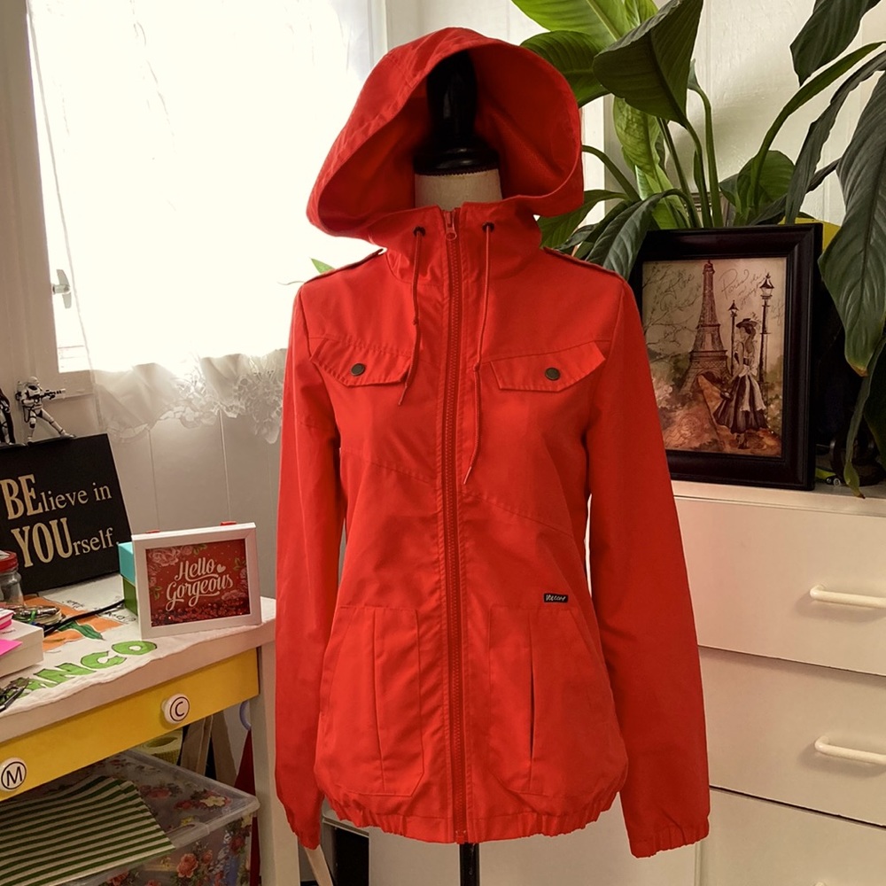 Volcom Enemy Lines Jacket With Hood. Full Zip Clo… - image 1